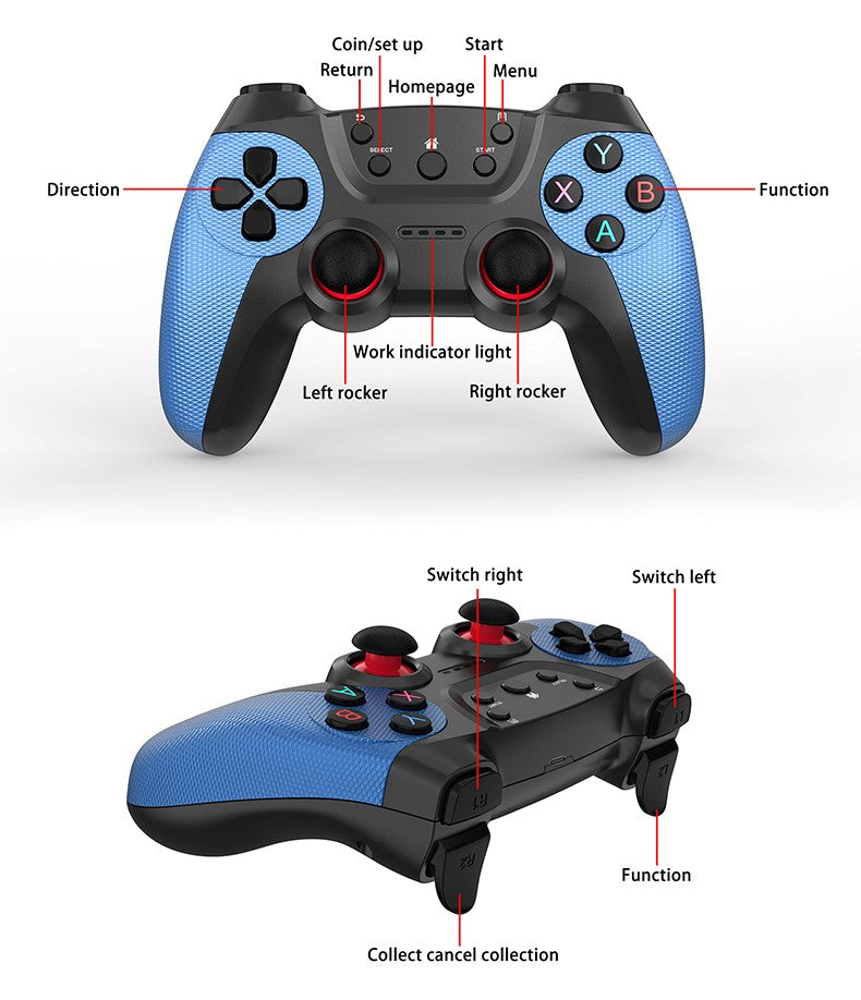 64GB-256GB Retro Games Video Game Console TV Stick 4K HDMI Wireless Controller