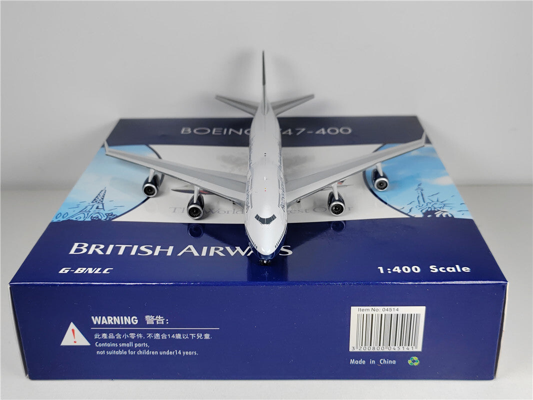 1:400 Phoenix BRITISH AIRWAYS BOEING B747-400 Airplane Diecast Aircraft Model