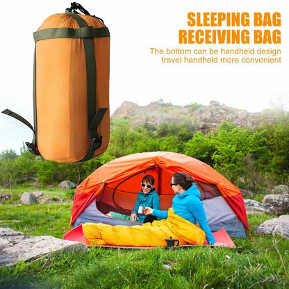 Outdoor Sleeping Bag Cover Waterproof Compression Lightweight Camping Hiking Red