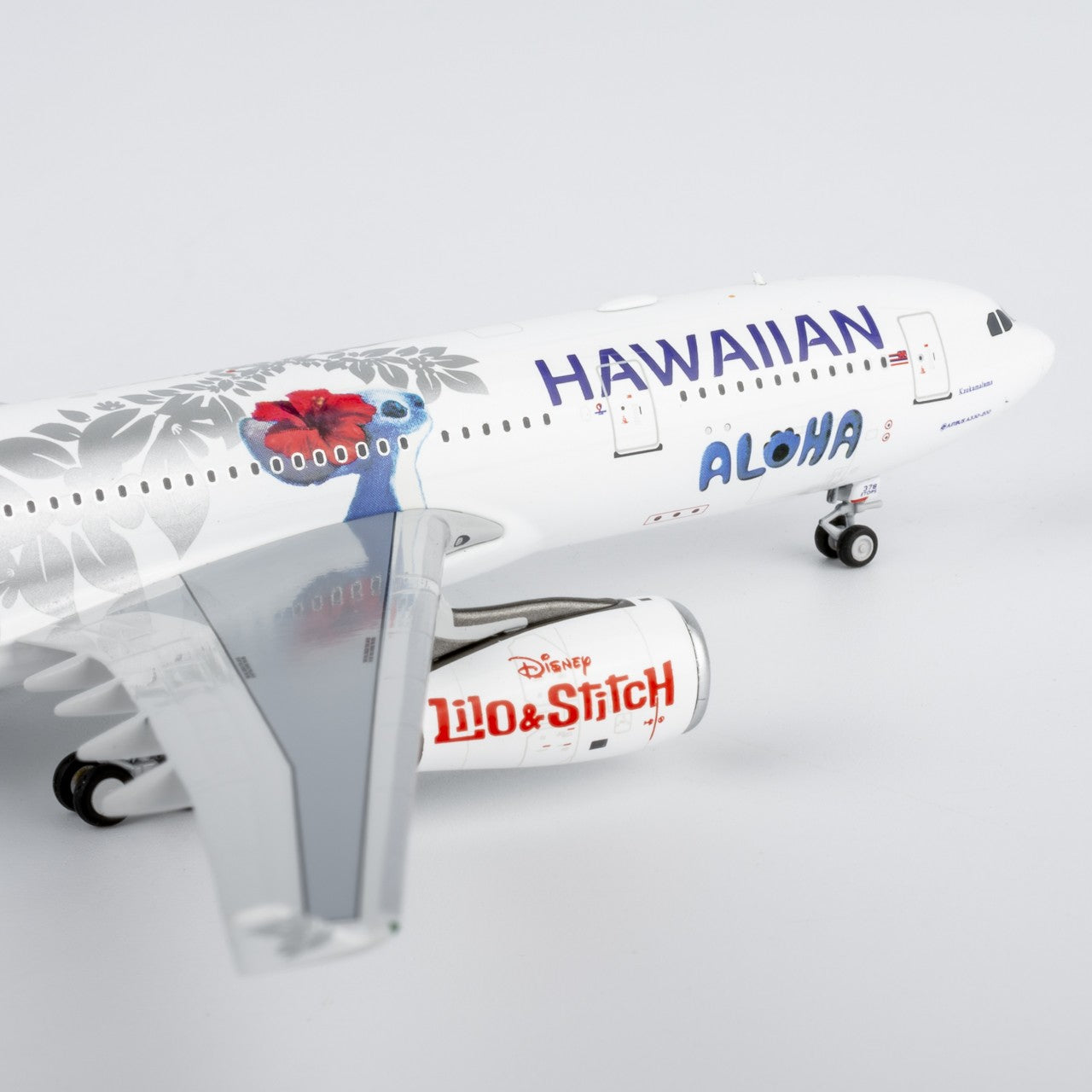 1:400 NGmodels Hawaiian Airlines Airbus A330-200 Airplane Diecast Plane Model