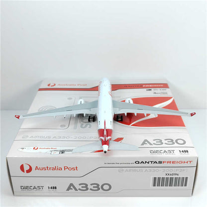 1:400 JC Wings Australia Post AIRBUS A330-200F Passenger Airplane Diecast Model