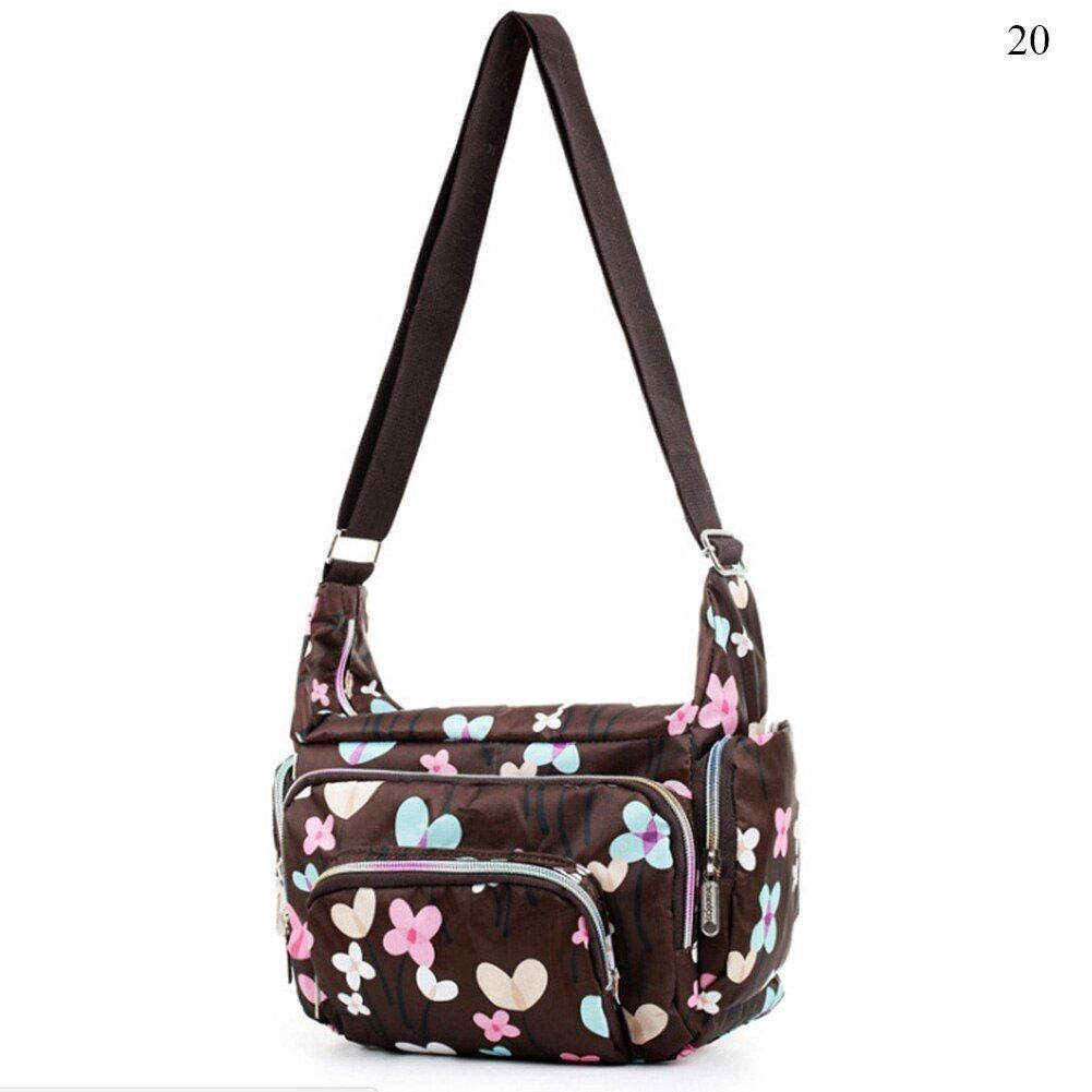 Messenger Crossbody Bag Summer Fashion Print Handbag Casual Bag 25*12*22 CM 1PC