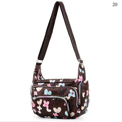 Messenger Crossbody Bag Summer Fashion Print Handbag Casual Bag 25*12*22 CM 1PC