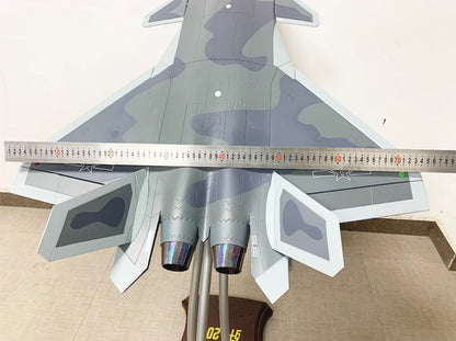1:18 120CM China J-20 Stealth Fighter Aeroplane Diecast Military Aircraft Model