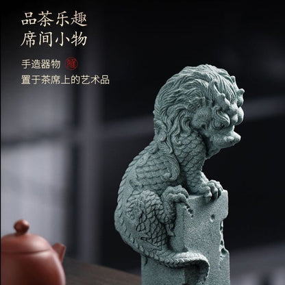 Panlong Fish Tank Landscape Decoration Tea Favorite Ornaments Collection Crafts