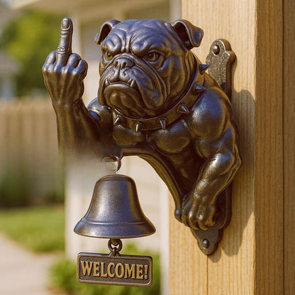 18*13*12㎝New Funny Bulldog Doorbell - Interesting Bulldog Doorbell