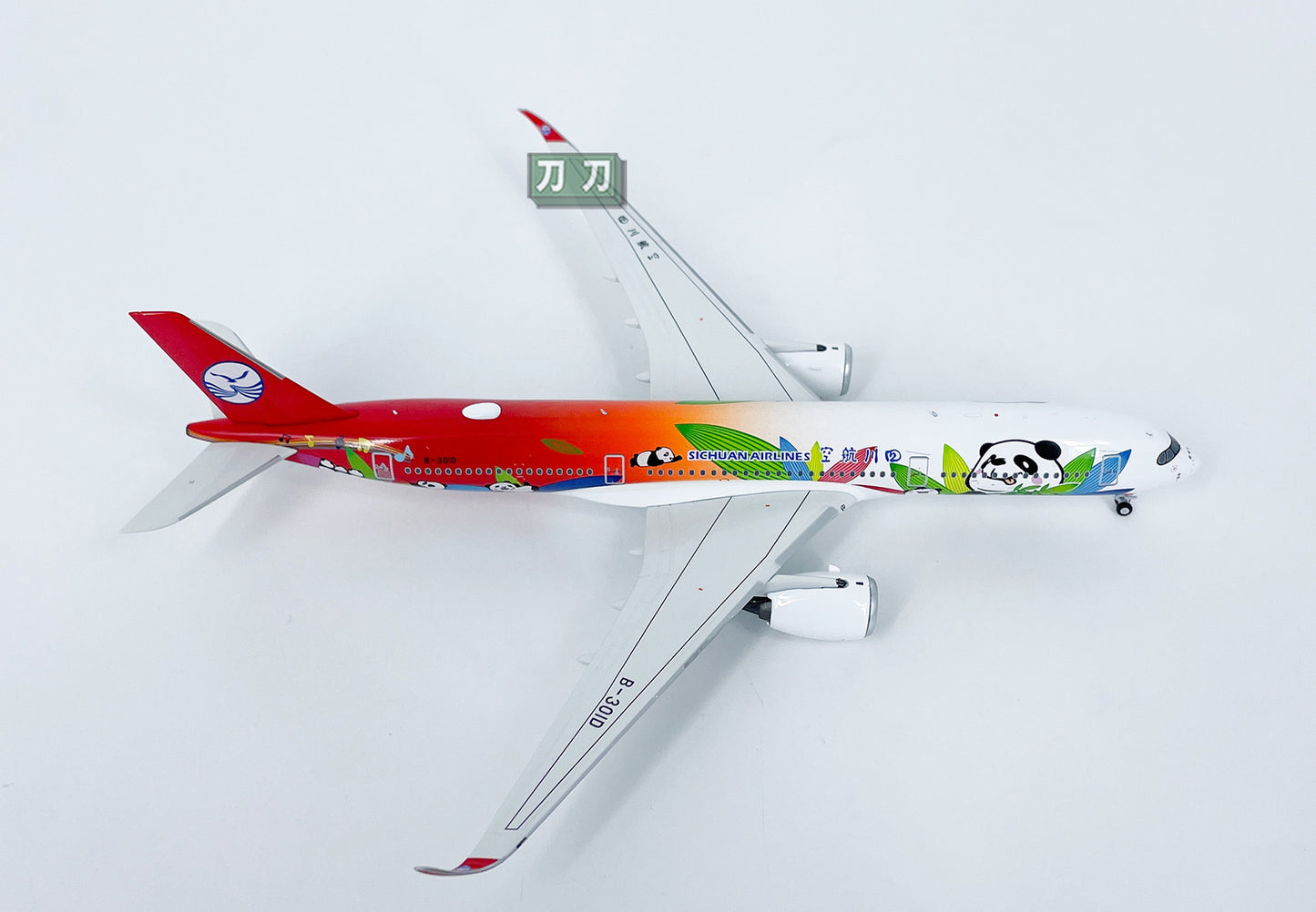 1:400 NGmodels SICHUAN AIRLINES AIRBUS A350-900 B-301D Airplane Diecast Model