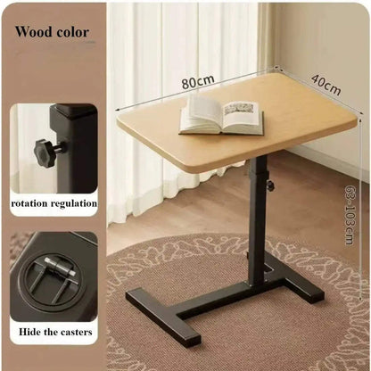 Mobile Bedside Table – Folding Adjustable Work Desk