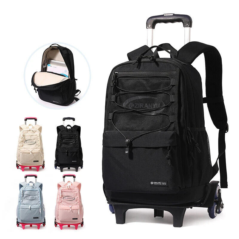 Children Backpack School Bag Girls Wheeled Backpack Bag Backpack Travel Bag