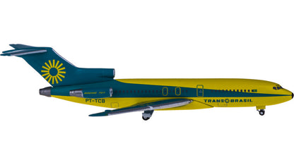 1:500 Herpa TRANS BRASIL BOEING 727-100 Passenger Aircraft Diecast Plane Model