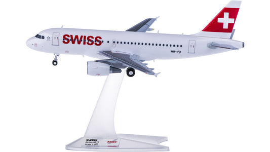 1:200 Herpa Swiss AIRBUS A319 Passenger Airplane ABS Plastic Aircraft Model