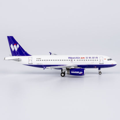 1:400 NGmodels West Air Airbus A319 Passenger Airplane Diecast Model