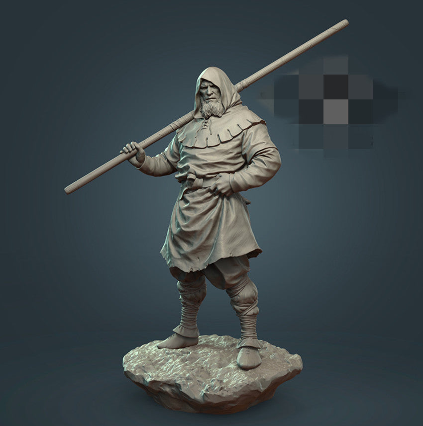 1:24 Resin Figures Model Kit 75 mm Movie role Viking Warrior G247 garage kit