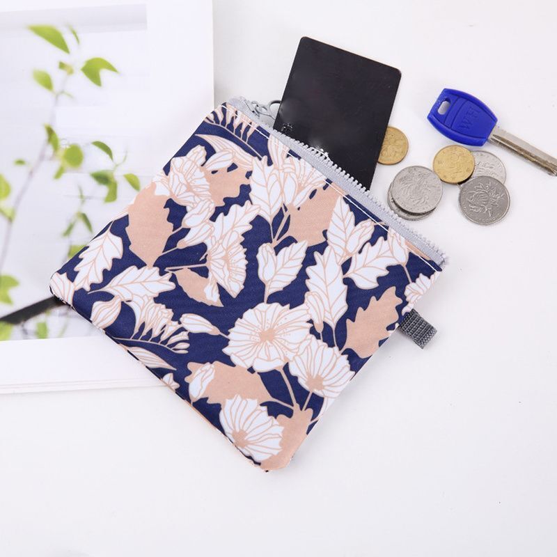 Lipstick Make Up Bags Zipper Small Pouch Storage Case Cute Animal Print Purses