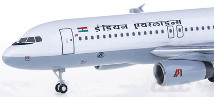 1:200 Hogan Indian Airlines AIRBUS A320 Passenger Airplane ABS Plastic Model