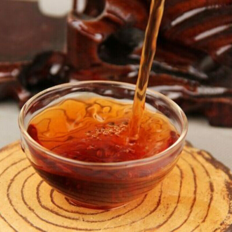 Brick Shu Puer Pu-erh Ripe Tea 2003 Yunnan 'Jia' Word Mini Tea Aged Pu'er Brick