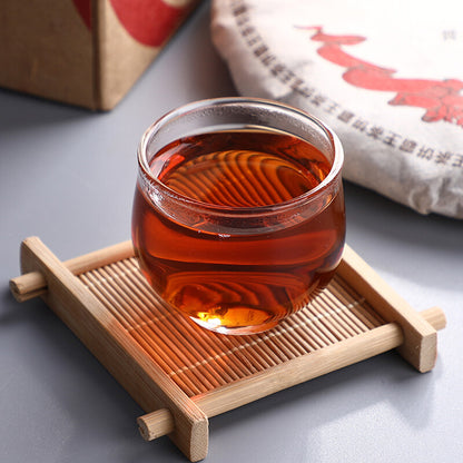 Ba Wang Cha Beeng * Haiwan Giant Pu-erh Tea Cake Ripe Puer Black Pu Er 500g