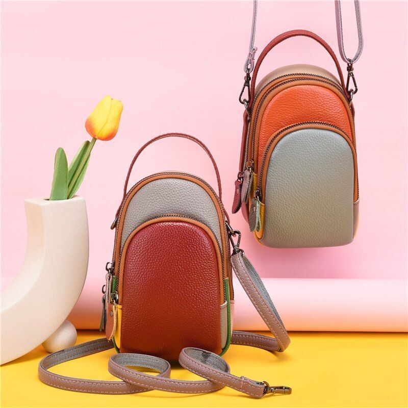 Women Handbag Leather Shoulder Bag Fashion Messenger Purse Soft Wallet Polyester