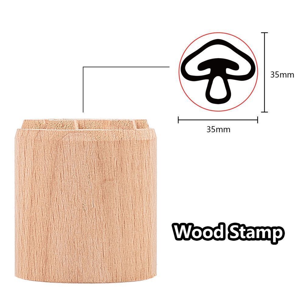 Pottery Stamp Clay Wooden Modeling Textured Pattern Ceramic Embossing Seal Tools