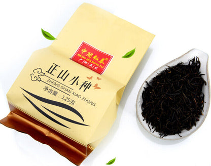 ZHONG MIN HONG TAI Non-Smoked Wuyi Lapsang Souchong Black Tea with Aroma 125g