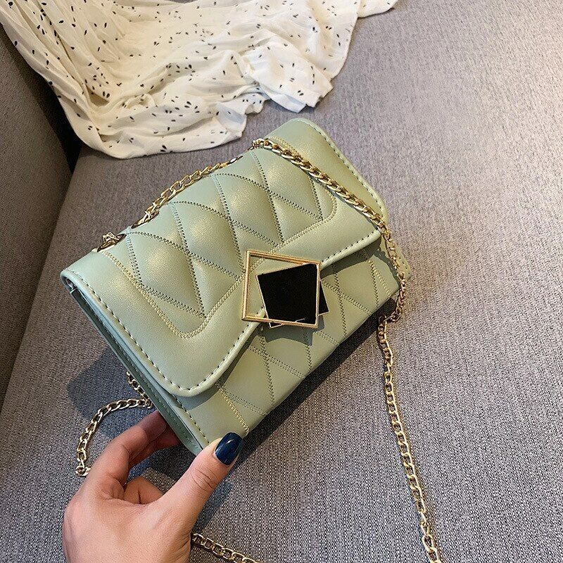 Women's Small Handbags Fashion Simple Crossbody Bags Popular Chain Shoulder Bags