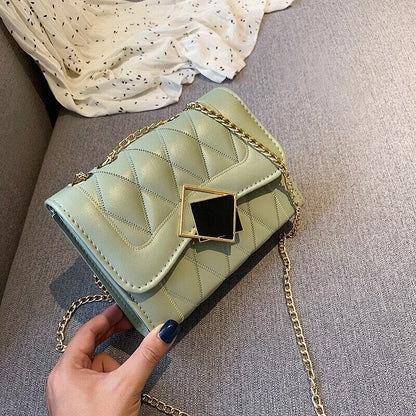Women's Small Handbags Fashion Simple Crossbody Bags Popular Chain Shoulder Bags