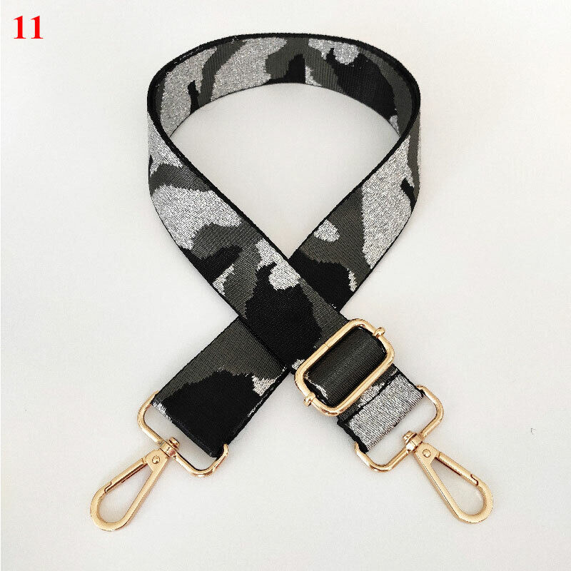 Camouflage Print Bag Shoulder Strap Handbag Replacement Adjustable Belt Handle