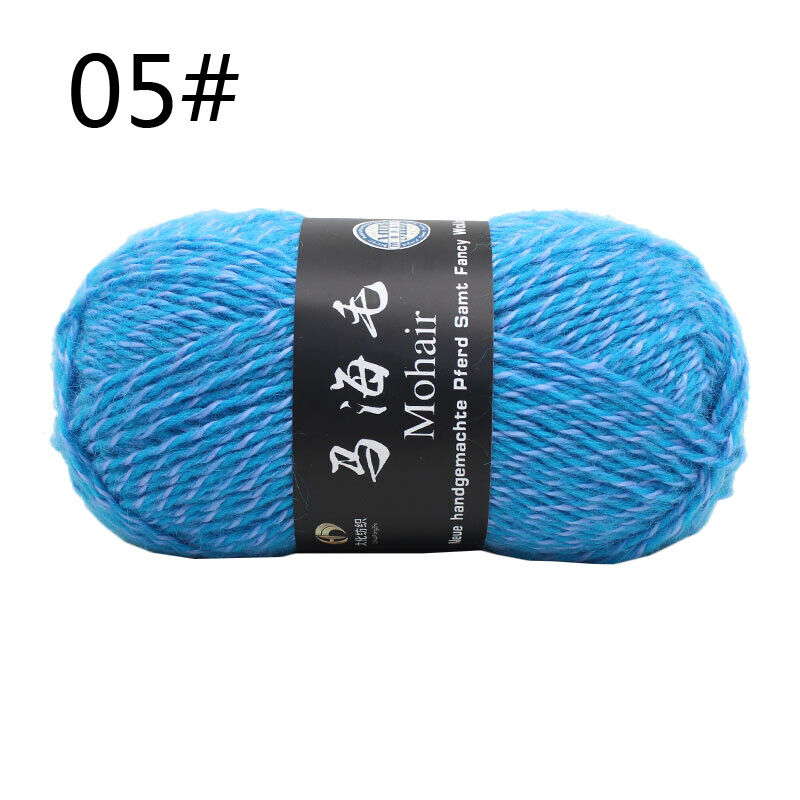 Hot Sale 100g Soft Mohair Cashmere Yarn Thick Woven Knitting Wool Crochet Yarn