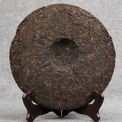 357g Yunnan Old Tree Cooked Pu-erh Tea Cake Jingmai Collection Puerh Ripe Tea