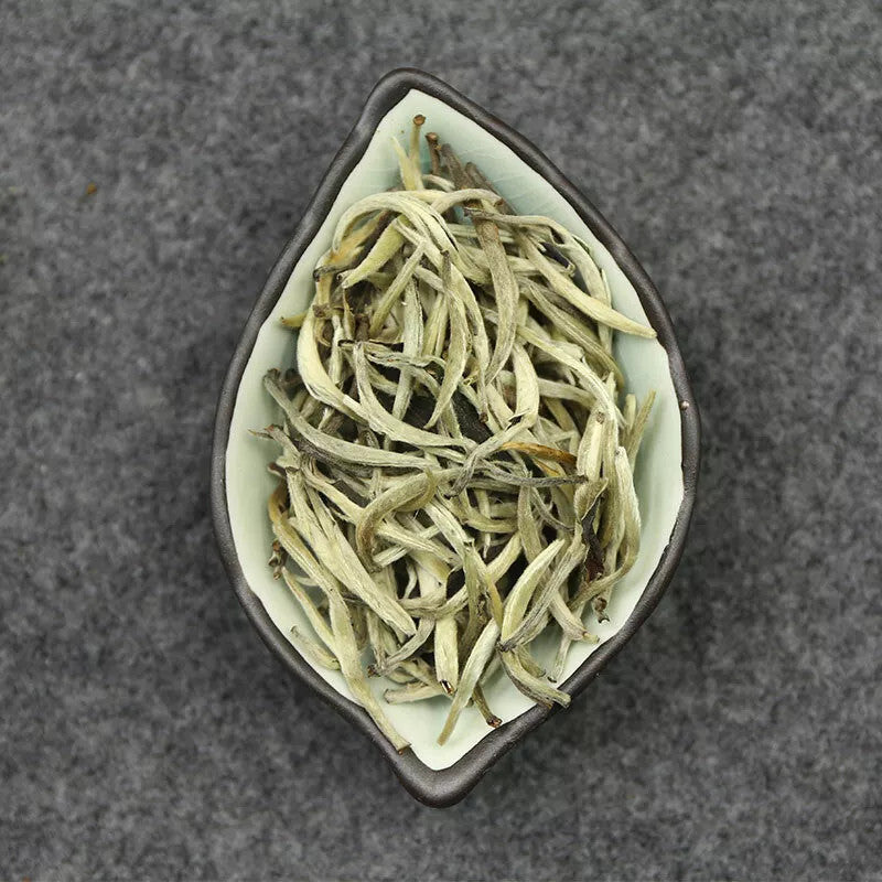 Premium Silver Needle White Tea Bai Hao Yin Zhen Chinese Tips Loose Tea 100g