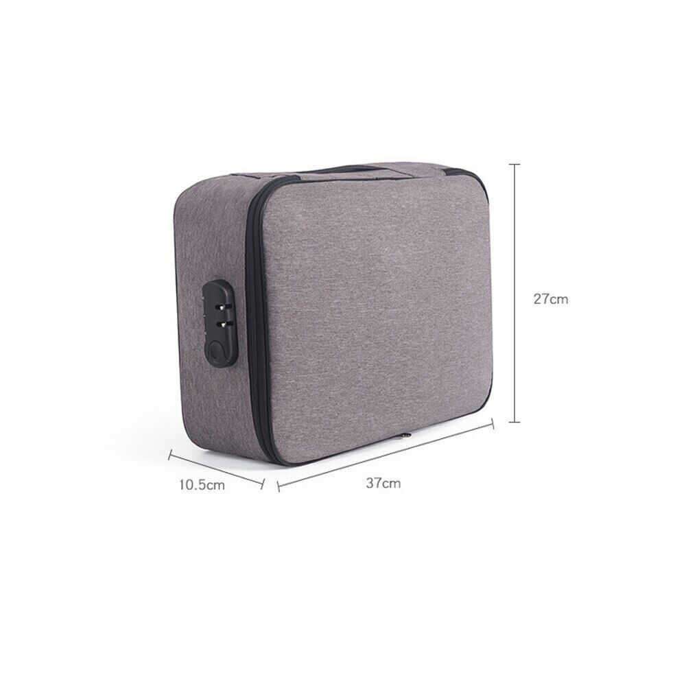 Storage Bag Large Capacity Multi-Layer Document Tickets Certificate File Storage