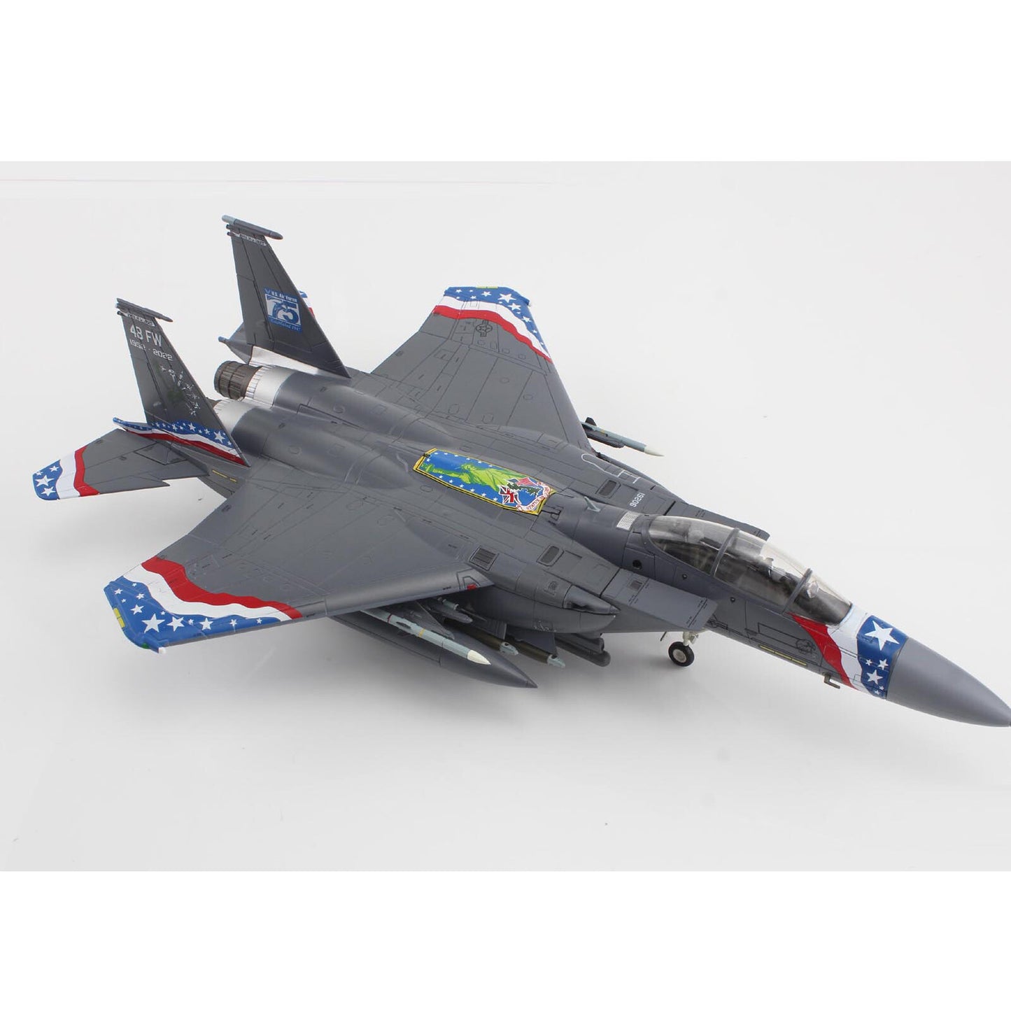 1:72 HM F-15E Strike Eagle "Liberator" 48th FW, USAF, 2022 Fighter Diecast Model