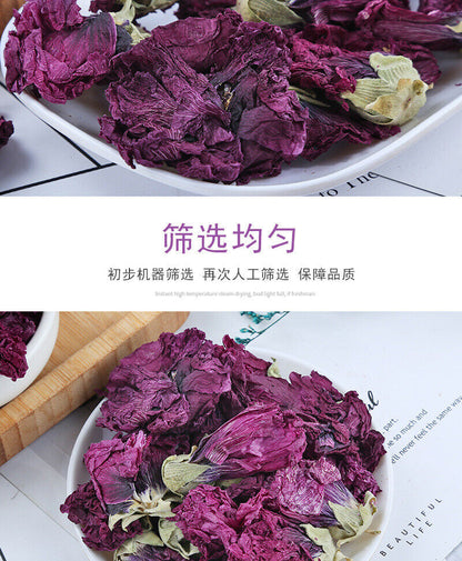 Violet Dried Hibiscus Flower Bulk Violet Herbal Tea 500g
