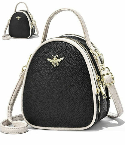 Women Shell Handbag Shoulder Crossbody Bag PU Satchel Quilted Purse Tote Gift