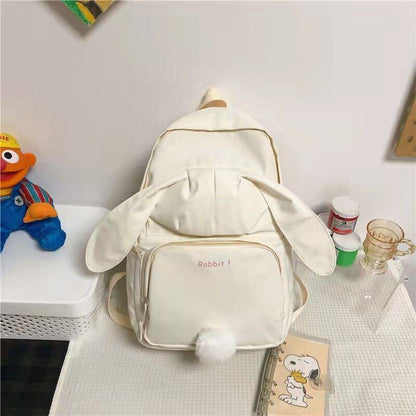 Women Backpack Canvas Teenage Bags Candy Color School Bag Outdoor Travel College