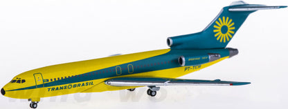 1:500 Herpa TRANS BRASIL BOEING 727-100 Passenger Aircraft Diecast Plane Model