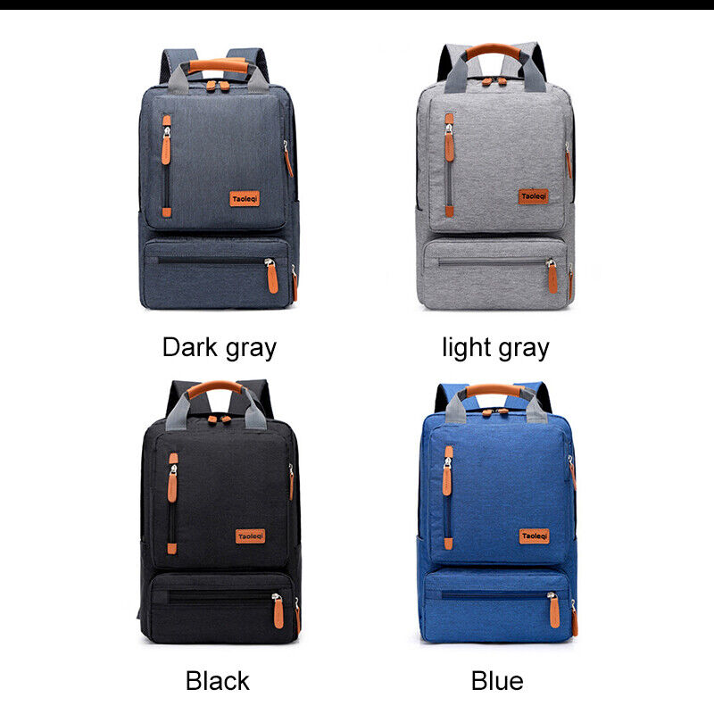 Men Backpack Casual Business Notebook Bag Light 15.6-inch Laptop Bag Anti-theft