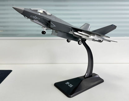 1:48 36CM CHINA J-35 Fighter Airplane Diecast Military Aircraft Plane Model