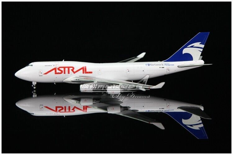 1:400 JC Wings ASTARL BOEING 747-400 Passenger Airplane Diecast Aircraft Model