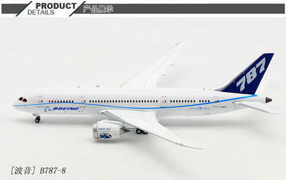 1:400 JC WINGS BOEING 787-8 Passenger Airplane Diecast Plane Aircraft Model