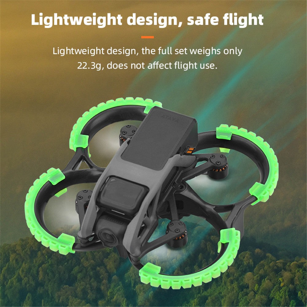4pcs Anti-Collision Propeller Guard Protective Cover Ring For DJI Avata Drone]]