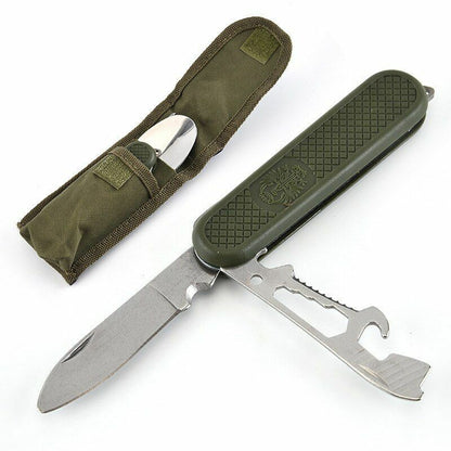 3pcs/set Multi Tool Portable Picnic Outdoor Camping Spoon Spork Fork Knife Steel