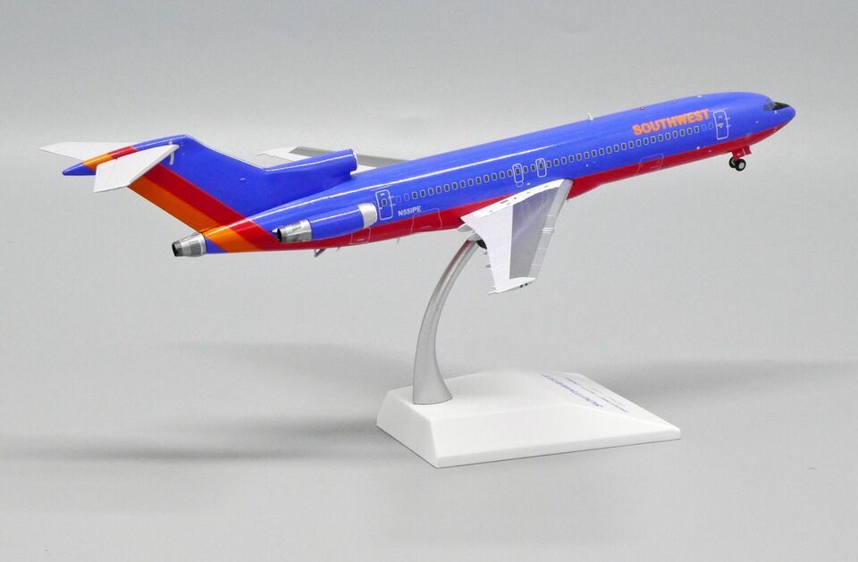 1:200 JC Wings SOUTHWEST BOEING 727-200 Passenger Plane Diecast Aircraft Model