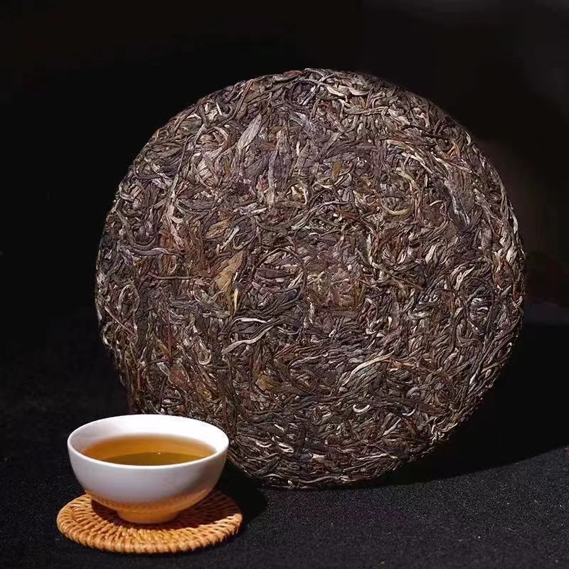 357g Mengku Iceland Raw Puerh Tea Cake Yunnan Puerh Tea Chinese Pu'er Green Tea