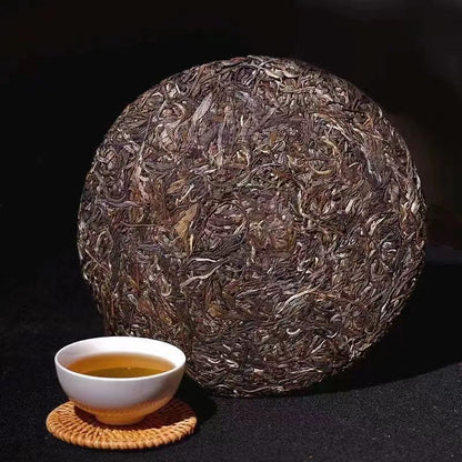 357g Mengku Iceland Raw Puerh Tea Cake Yunnan Puerh Tea Chinese Pu'er Green Tea