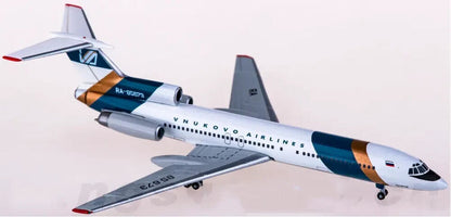 1:500 Herpa Vnukovo Airlines Tupolev Tu-154M Passenger Airplane Diecast Model