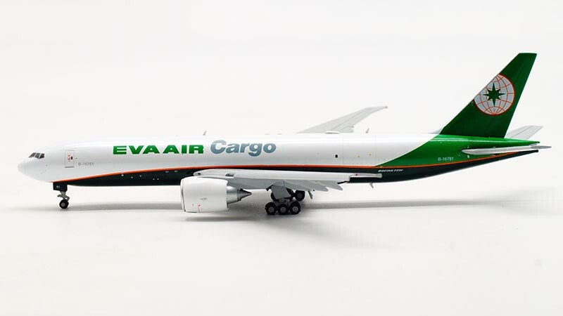 JC Wings EVA AIR B777-200 B-16781 FLAPS DOWN 1/400 diecast plane model aircraft