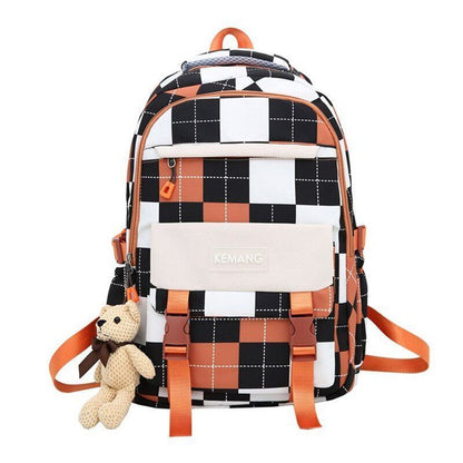 Cute Large Backpack Waterproof Nylon Schoolbag Laptop Traveling Bags 42*29*14 CM