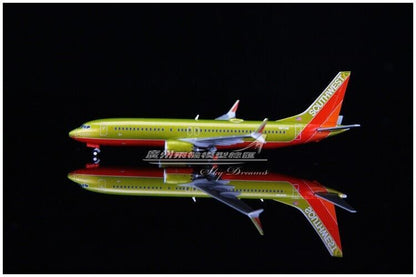 1:400 GeminiJets SOUTHWEST BOEING 737 MAX8 Passenger Airplane Diecast Model