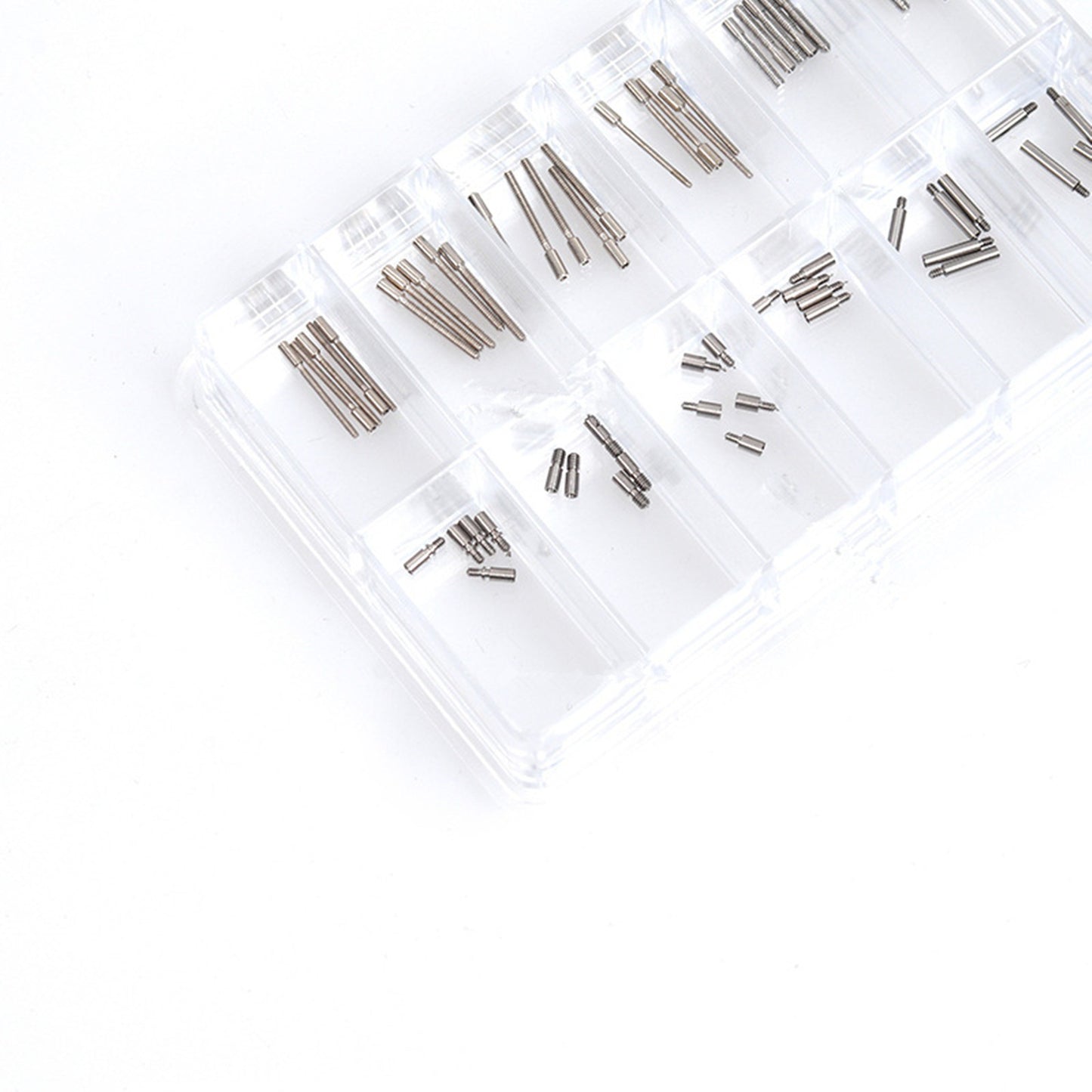 Stainless Steel Watch Stem Extender Storage Box Durable For Watch Repairing